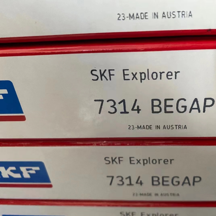 供应：瑞典SKF原装7314BEGAP进口角接触球轴承 高速空压机机械专用