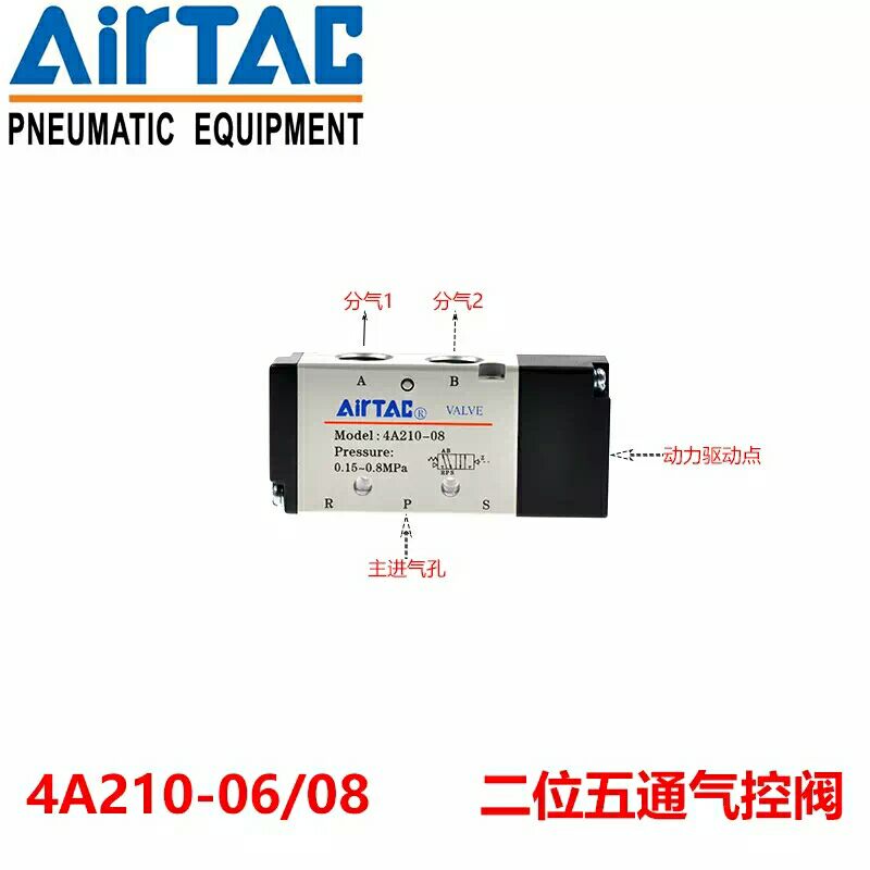 亚德客机械阀S3PL-06