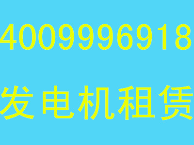 六合出租发电机恭喜您400*999*6918