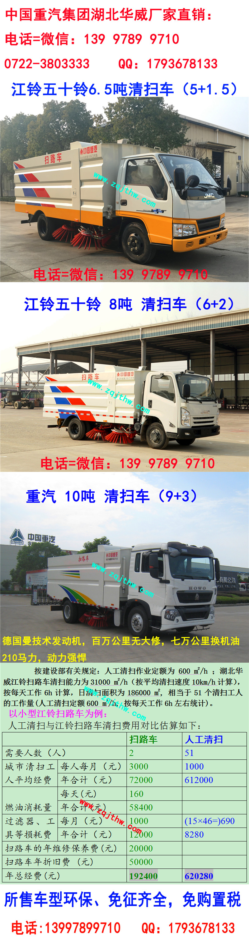 江铃五十铃水洗车※打扫树叶子的车