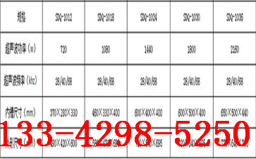 德阳多槽超声波清洗机频率