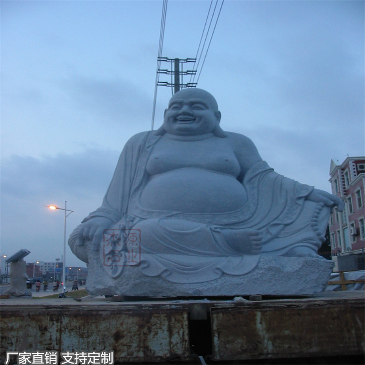 寺庙石雕未来佛雕像 寺院石雕佛像雕塑 工厂直销 杰源石业