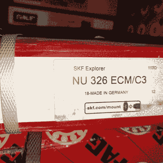 瑞典原装NU326ECM/C3进口轴承-斯凯孚圆柱滚子轴承 重载荷耐磨型