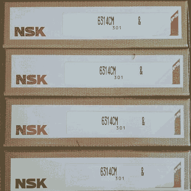 日本NSK原装6314CM进口轴承 开式深沟球轴承系列 高速低噪音型