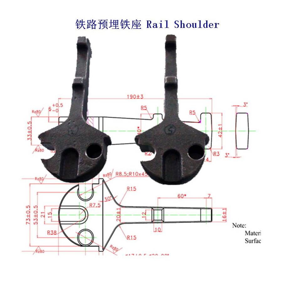 巴音球墨铸铁预埋铁座生产工厂