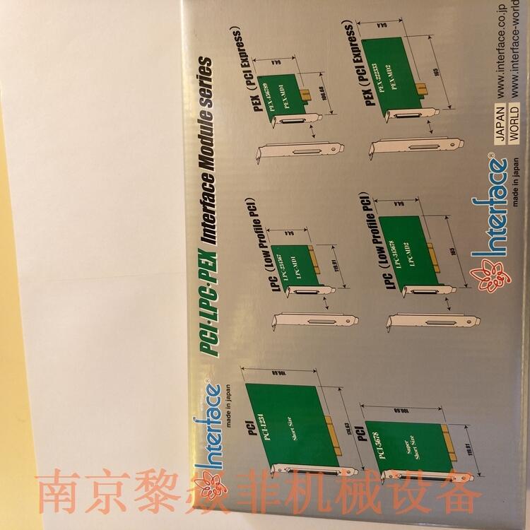 日本interface板卡CPZ-485211PBNC连接器STC-JH11B(L8XA)40D2