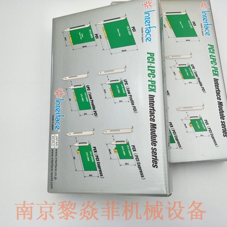 日本interface板卡PCI-7301D-sub连接器TRM-7404