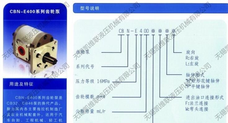 南昌CBN-E440-RFHR,齿轮泵,厂家直销