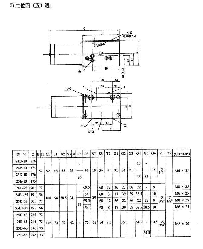 济宁34YY-25Z,电液动换向阀优质产品