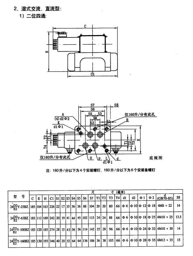 济宁34YY-25Z,电液动换向阀优质产品