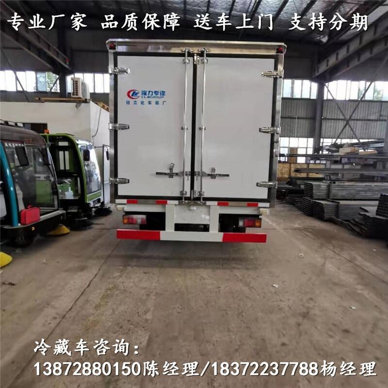 珠海市东风天锦三轴9米冷藏运输车_东风天锦三轴9米冷藏运输车