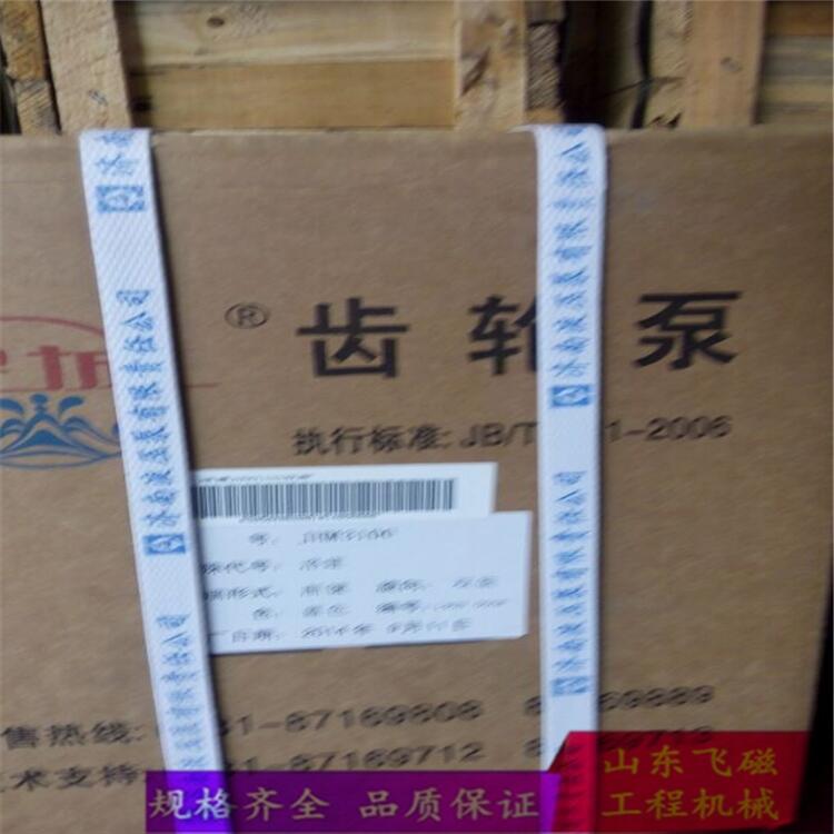 山工装载机专用液压齿轮泵CBGJ2080/1010济南液压泵厂