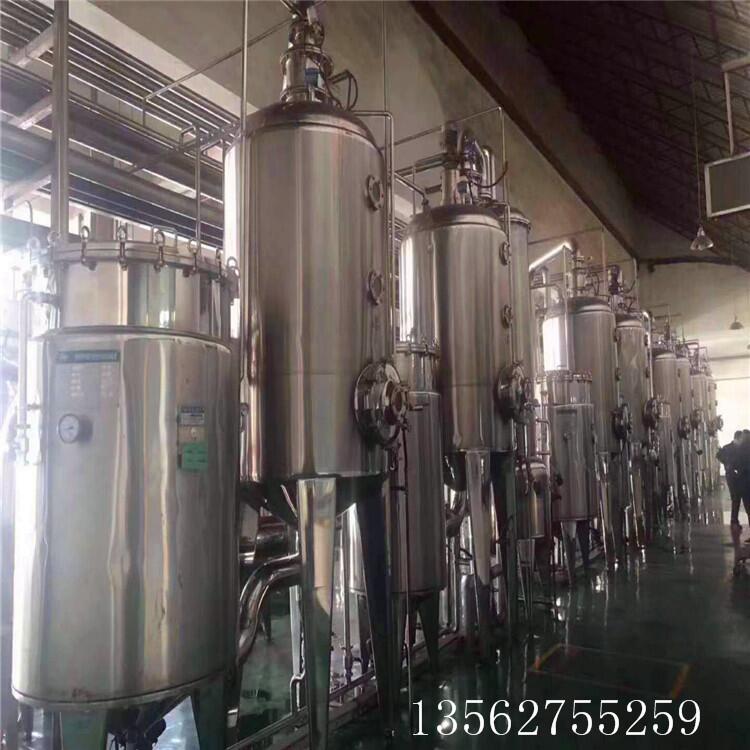 广安出售二手4吨4效浓缩蒸发器