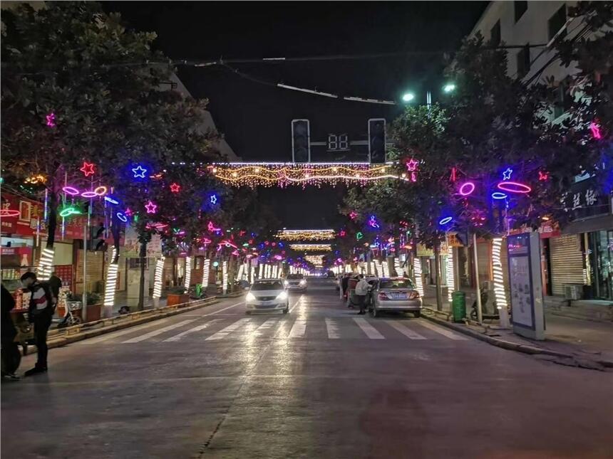 县城灯杆装饰商业街道亮化灯图片