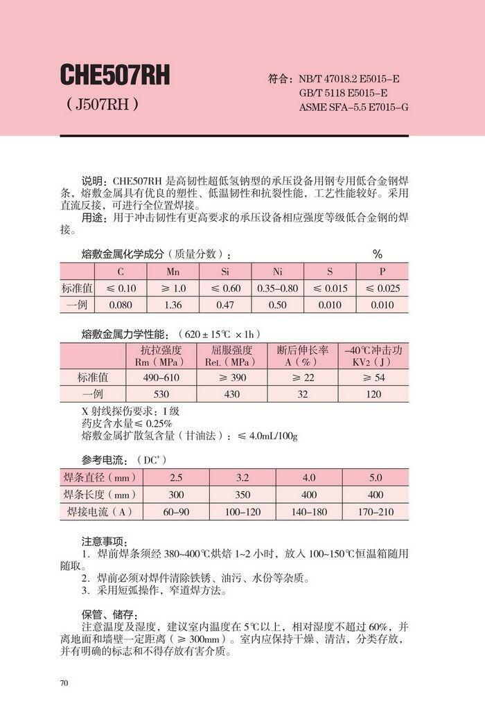 海南省CHE505大西洋合金钢焊条