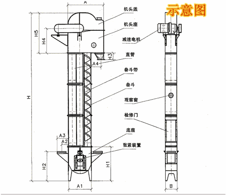 2020南昌TH系列斗式提升机完美之选