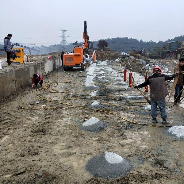 湖南石料场开采岩石英矿开采