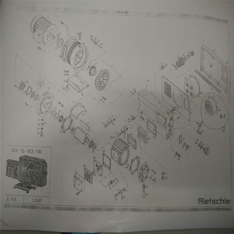 里其乐VC303真空泵 德国里其乐真空泵