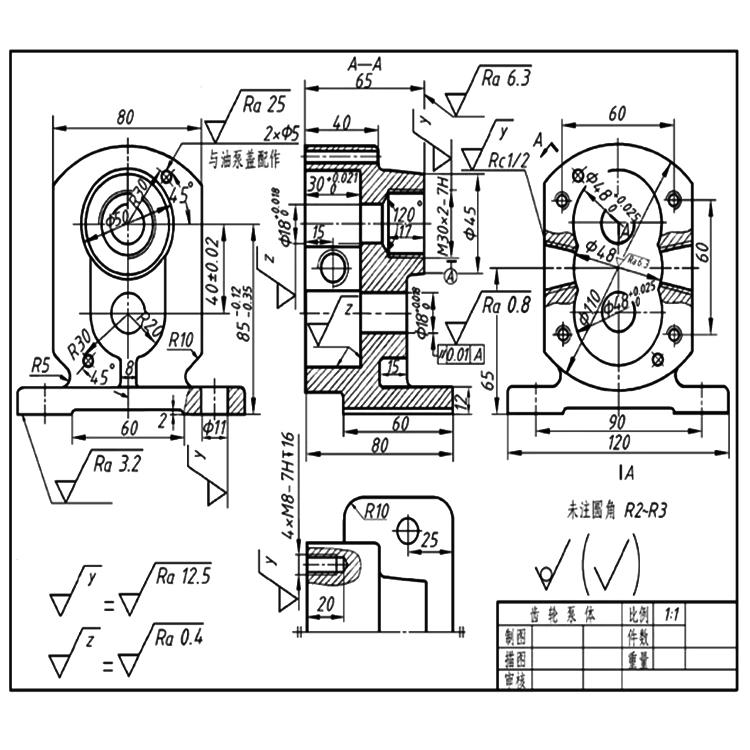 美国泊姆克齿轮泵CBL4100/5080-B1L福建威格士液压设备