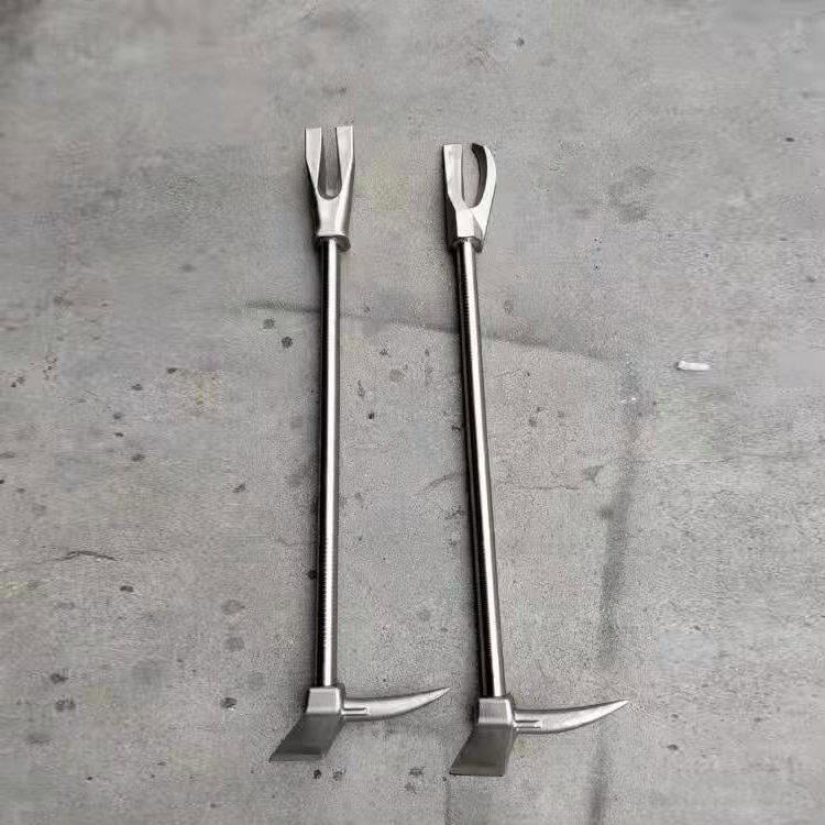 加粗重型多用途逃生撬棍装备户外救援求生破拆哈利根铁铤