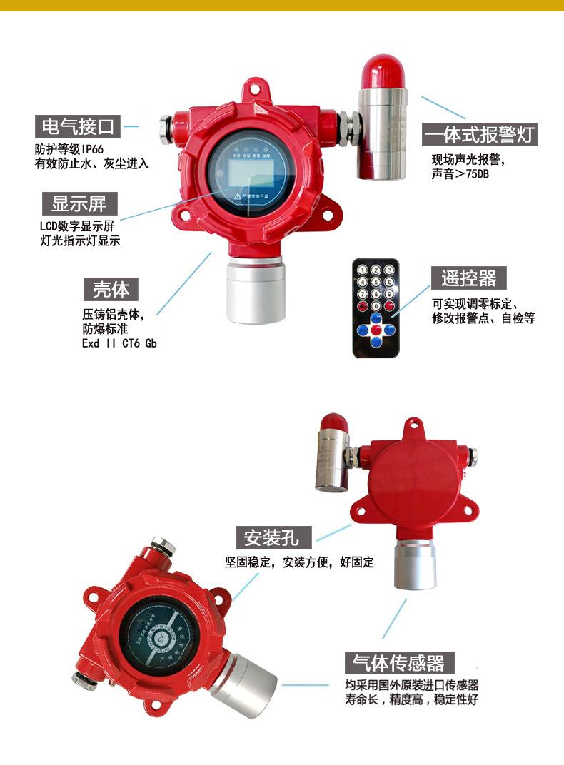 探测器结构红色