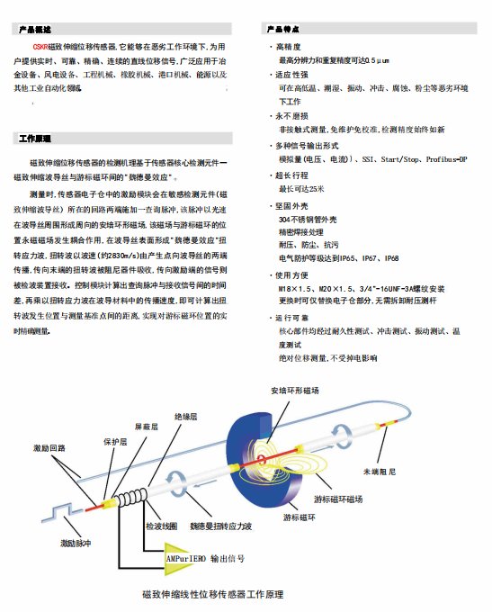 化纤织物与位移传感器的选型