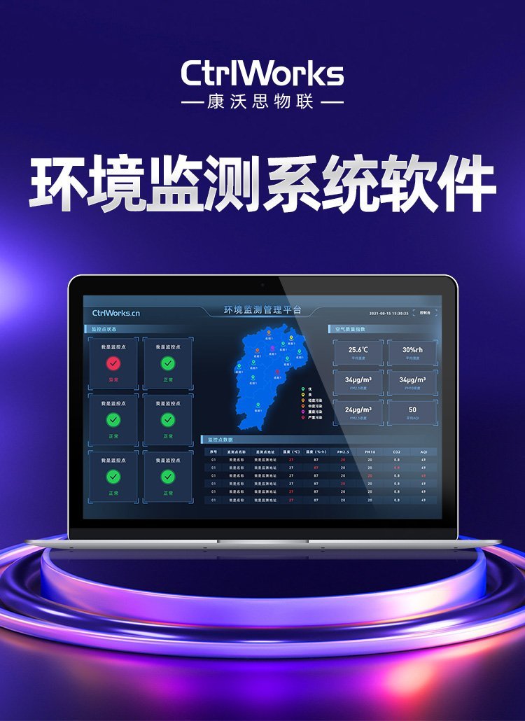 楼宇自控环境监测系统软件多样化管理平台高清度高灵敏